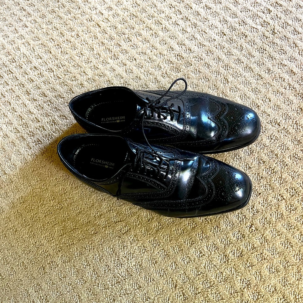Florsheim Mens tie dress shoes